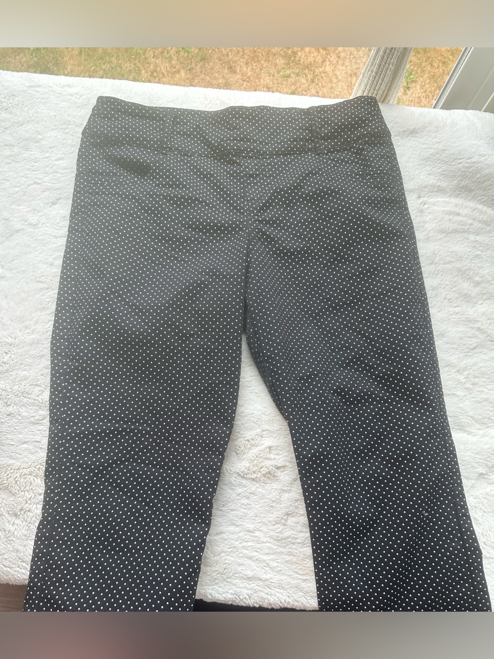 Polka Dot Capris Pants ⚫️⚪️